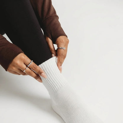 ebb&flow, beaded balance anxiety ring